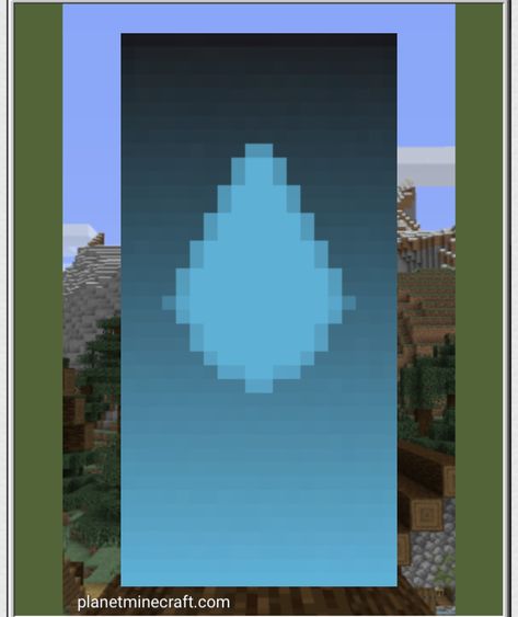 Water Banner Minecraft, Banner Minecraft Tutorials, Banners Minecraft, Mc Banner, Banners Ideas, Minecraft Hacks, Minecraft Banner, Banner Art, Minecraft Structures