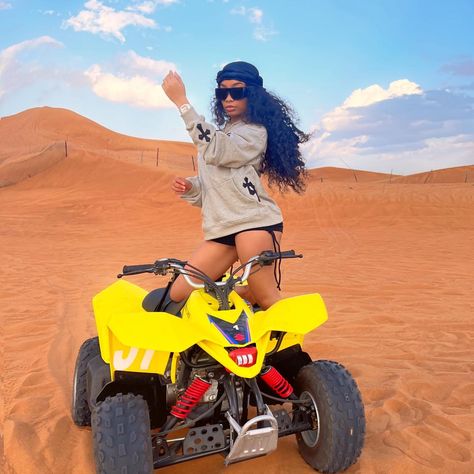 Iman on Instagram: “Dubai Shit” Texas Roadtrip, 4 Wheelers, Four Wheelers, 4 Wheeler, Summer Bucket Lists, Monster Trucks, Dubai, Clothes For Women, On Instagram