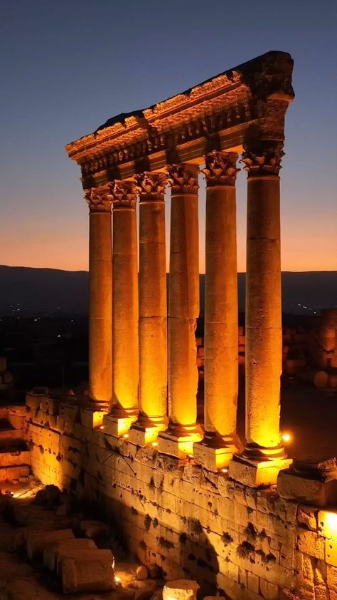 Baalbek, Lebanon LB Lebanon Culture, Baalbek Lebanon, Iran Tourism, Ancient Egyptian Architecture, Royal Video, Persian Architecture, Free Green Screen, Ancient Persia, Instagram Editing Apps