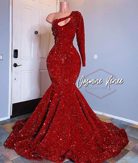 Red Prom Dress Sparkly, Trumpet Prom Dress, Glitter Prom Dresses, Sparkly Prom Dress, Red Mermaid, Gorgeous Prom Dresses, Prom Girl Dresses, Senior Prom Dresses, Stunning Prom Dresses