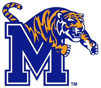 Memphis Tigers Football, Memphis Basketball, University Of Memphis, Art Neon Sign, Museum Studies, Basketball Logo, Memphis Tigers, Background Print, Tiger Logo