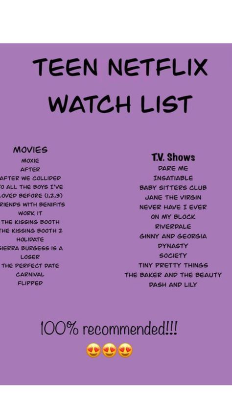 Things To Watch On Netflix List, Love Your Body Quotes, Netflix List, Things To Watch, Body Quotes, Kissing Booth, Jane The Virgin, Never Have I Ever, Perfect Date