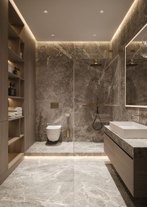 Luxurious Small Bathroom Ideas, Modern Washroom, Designer Toilet, Toilette Design, Modern Luxury Bathroom, تصميم داخلي فاخر, Bathroom Decor Luxury, Washroom Design, تصميم للمنزل العصري