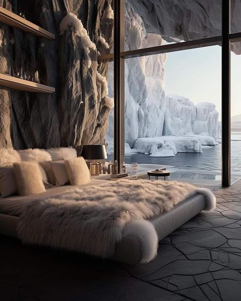 Cabin Aesthetic, Chalet Interior, Chalet Design, Modern Luxury Bedroom, House Architecture Design, Fireplace Design, Cozy Room, Beautiful Bedrooms, Dream Bedroom