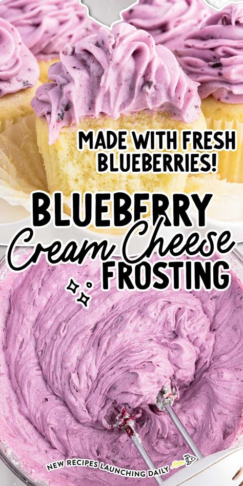 Blueberry Cream Cheese Frosting