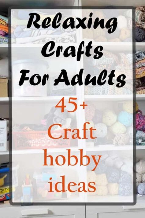 Fun Simple Crafts For Adults, Craft Of The Month, Soothing Crafts For Adults, Yarn Crafts For Adults Easy Diy, Hand Crafts For Adults, One Day Crafts For Adults, Crafts For A Group Of Women, Practical Crafts For Adults, Easy Craft Projects For Adults