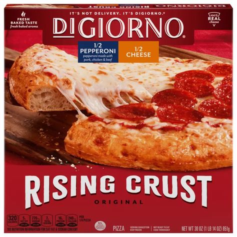 Pizza Toppings Combinations, Digiorno Pizza, Pizza Pepperoni, Hawaiian Sweet Rolls, Party Sandwiches, Classic Pizza, Crust Pizza, Frozen Pizza, Breaded Chicken