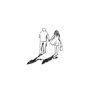 Walking Drawing, Grandpa Tattoo, Minimal Drawings, Couple Walking, Funny Poses, Couples Walking, Cute Tiny Tattoos, Small Hand Tattoos, Wedding Illustration