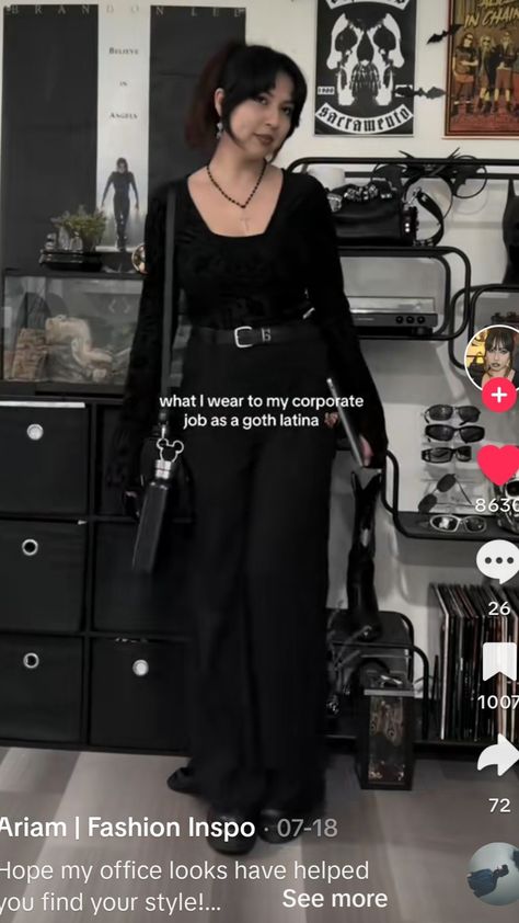 Pastel, Modest Goth Outfit, Romantic Goth Outfits Casual, Corporate Goth Outfits, Goth Outfits Casual, Romantic Goth Outfits, Clean Goth, Goth Ideas, Corporate Goth