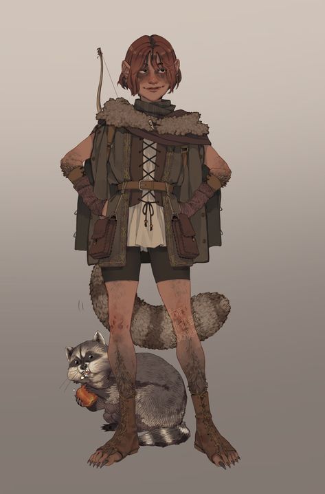 ArtStation - d&d character design, Laura Pérez Animal Tamer Character Design, Woodland Character Design, Forest Dweller Character Design, Viking Dnd Character, Norse Character Design, Monster Hunter Oc, D&d Character Design, Dnd Characters Design, Dragonborn Character Design