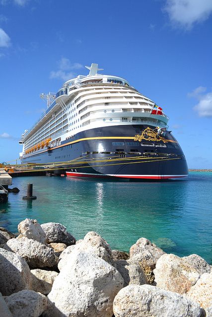 Disney Fantasy docked at Castaway Cay Disney Fantasy Cruise Ship Pictures, Disney Wish Cruise Ship Aesthetic, Castaway Cay Snorkeling, Cruise Ship Pictures, Big Boat, Disney Fantasy Cruise, Best Cruise Ships, Disney Cruise Ships, Disney Ships