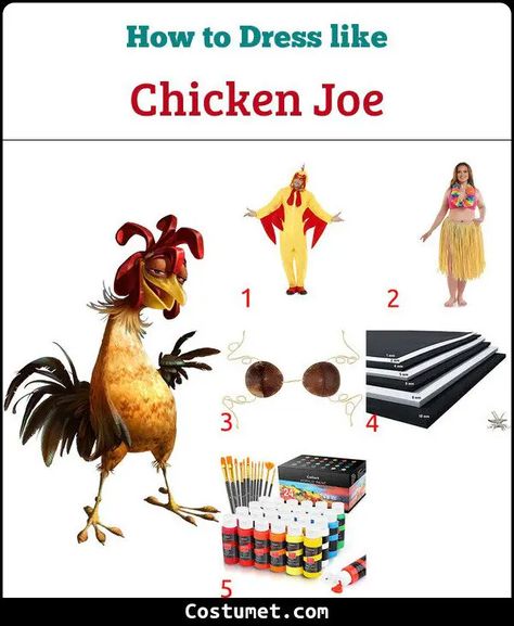 Cody And Chicken Joe Costume, Surfs Up Halloween Costume, Cody Maverick Surfs Up Costume, Cody Surfs Up Costume, Chicken Joe Costume, Surfs Up Costume, Cody Maverick, The Benchwarmers, Chicken Joe