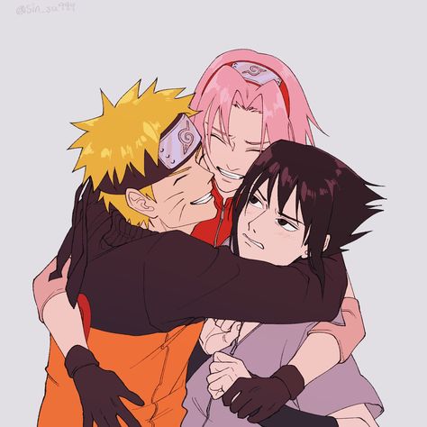 Naruto Team 7, Naruto Gif, Naruto Teams, Sasuke Sakura, Naruto Fan Art, Naruto Sasuke Sakura, Naruto Shippuden Characters, Naruto Shippuden Sasuke, Naruto Uzumaki Shippuden