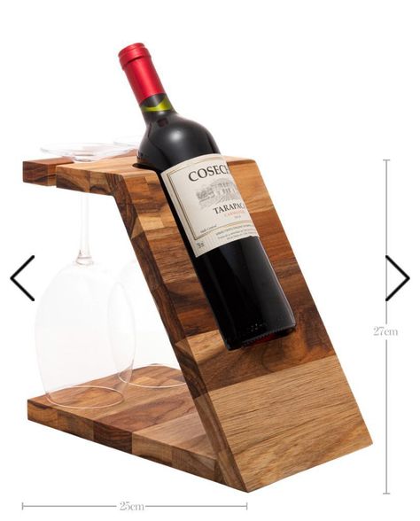 Wood Wine Rack Diy, Wine Bottle Glass Holder, Wood Wine Bottle Holder, Diy Kitchen Projects, Outdoor Furniture Patio, Wine Shelves, Wood Wine Racks, Wine Display, Wood Shop Projects