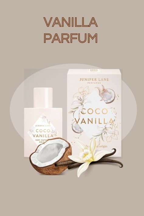 Perfume Vanilla, Coco Vanilla, Coconut Perfume, Perfume Bottle Design, Fragrances Perfume Woman, Vanilla Perfume, Perfume Collection Fragrance, Perfume Scents, Perfume Lover