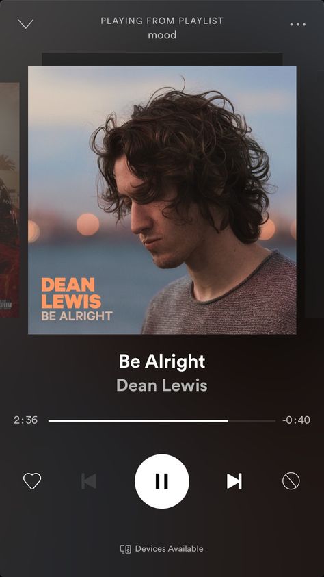 Let her go.. it’ll be alright.. 22 Lyrics, Spotify Screenshot, Happier Lyrics, Dean Lewis, Music Collage, Be Alright, Music Album Covers, Let Her Go, Be Okay