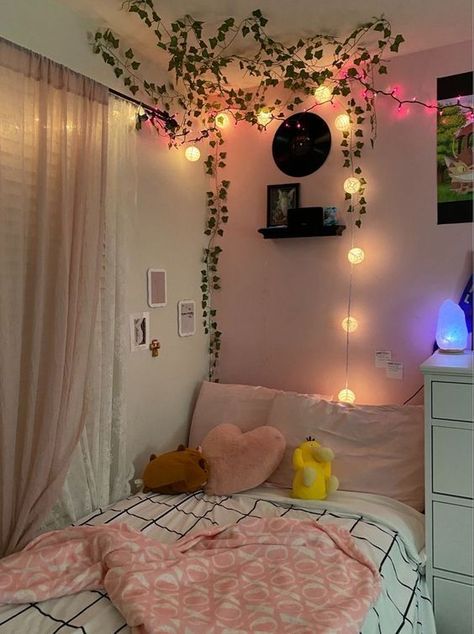 Girly Room Decor, Easy Room Decor, Pinterest Room Decor, Redecorate Bedroom, Cozy Room Decor, Pretty Room, Dreamy Room, Room Design Bedroom, Dream Room Inspiration