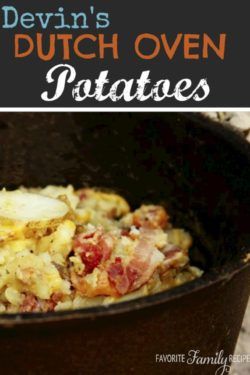 Dutch Oven Potatoes Recipes, Oven Chicken And Potatoes, Oven Potato Recipes, Dutch Oven Potatoes, Oven Potatoes, Dutch Oven Camping Recipes, Dutch Oven Chicken, Best Dutch Oven, Potatoes In Oven