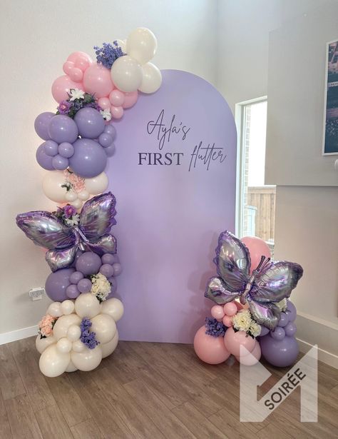 Fairy Birthday Party Decorations, March Baby Shower, Butterfly 1st Birthday, Butterfly Birthday Party Decorations, Butterfly Birthday Theme, Butterfly Baby Shower Theme, 1st Birthday Girl Decorations, Baby Birthday Decorations, Unicorn Themed Birthday Party