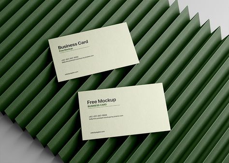 Free Business Card on Textured Paper Mockup | PIXPINE Black Business Card Mockup, Business Card Texture, Vintage Business Cards, Business Card Mockup, Paper Business, Letterpress Business Cards, Modern Business Cards Design, Free Mockup Templates, Paper Mockup