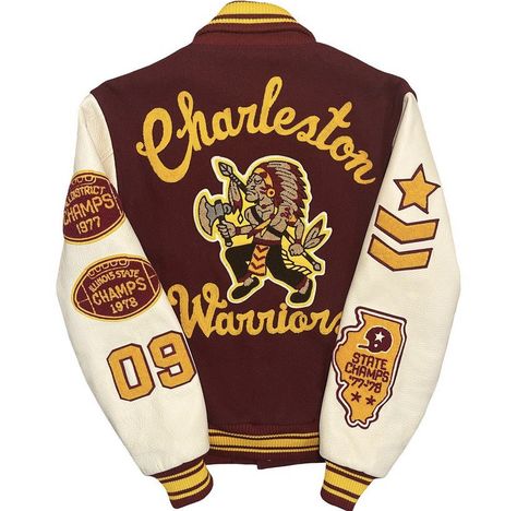 Graduation Outfit Ideas High School, High School Letterman Jacket, Letterman Jacket Ideas, Vintage Letterman Jacket, Jackets Fashion Design, Letterman Jacket Outfit, Letterman Jacket Patches, Varsity Patches, Varsity Jacket Design