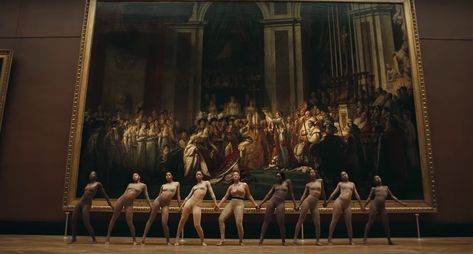 40 Stunning Visuals From Beyoncé & Jay-Z's "Apeshit" Music Video- Cosmopolitan.com Rap Music Videos, Woman Loving Woman, Beyoncé Giselle Knowles-carter, Beyoncé Giselle Knowles, Beyonce And Jay Z, Beyonce And Jay, Queen B, Rap Music, Chiaroscuro