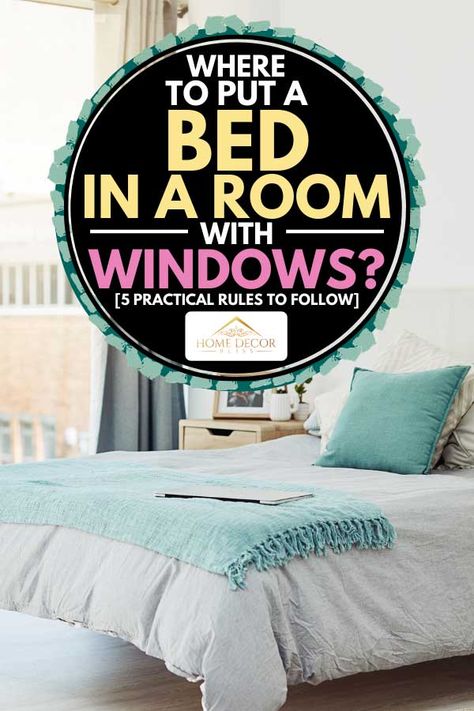 Where To Put A Bed In A Bedroom, Where To Place A Bed In A Bedroom, Where To Put Bed In Bedroom, How To Fit A Queen Bed In A Small Room, Beds In Corner Of Room, Bed Arrangement Ideas Layout, Where To Put Your Bed In Your Room, Bed In Corner Of Room Against Wall Next To Window, Bed Under Windows Ideas