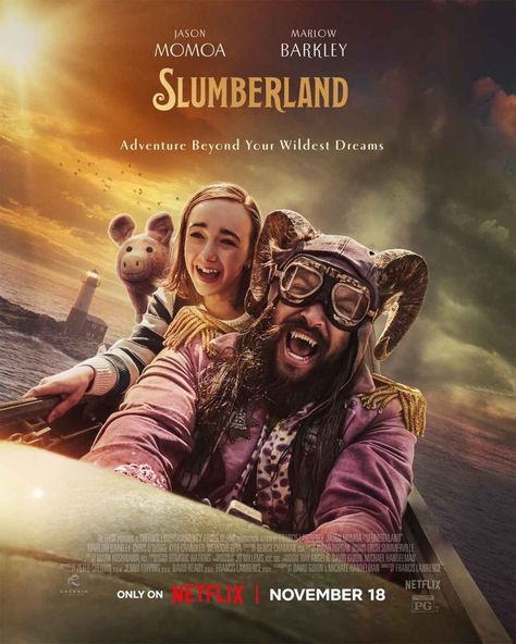 Slumberland Little Nemo In Slumberland, Film Netflix, Adventure Film, English Movies, Favorite Movie, Fantasy Adventure, Netflix Movie, Catching Fire, Jason Momoa