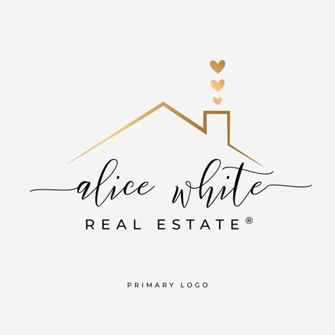 New Realtor Announcement Ideas, Realtor Logo Ideas, Real Estate Logo Ideas, Realtor Logos, Realtor Design, Real Estate Agent Logo, Broker Logo, Realtor Logo Design, New Home Greetings