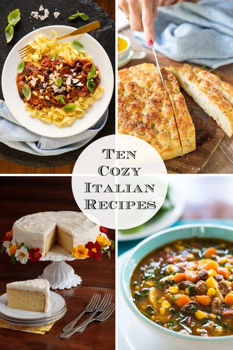 Italian Winter Recipes, Italian Fall Recipes, Make Ahead Italian Dishes, Fall Italian Recipes, 2023 Meals, Italian Beef Stew, Comforting Meals, Winter Lunch, Italian Lunch