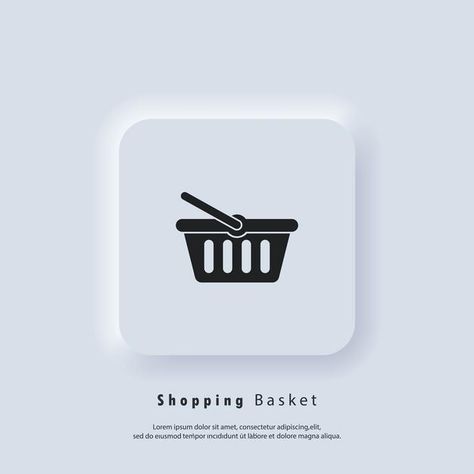 Logos, Add To Cart Design, Grocery Logo, Logo Basket, Market Logo Design, Shopping Cart Logo, Shopping Cart Icon, Add To Cart Button, Cart Logo