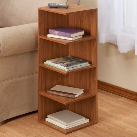 bookshelf. Open Book Shelves, Wooden Book Stand, Small Home Offices, Wooden Rack, Book Stand, Wooden Books, Book Shelves, Corner Shelves, Shelf Design