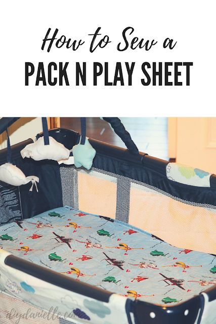 How to sew a Pack N Play sheet for travel or at home. Pack And Play Mattress, Pack And Play Sheets, Elastic Casing, Pack And Play, Pack N Play, Bassinet Sheets, Daycare Ideas, Baby Sewing Projects, Work Diy