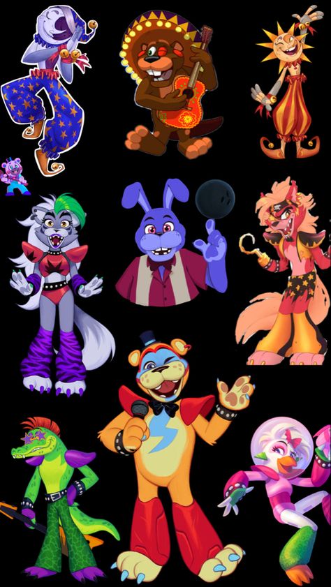 Fnaf Security Breach All Characters, Fnaf Characters Security Breach, Fnaf Security Breach Fazer Blast, All Security Breach Characters, Fang Security Breach, Fnaf Breach Security, Sercuity Breach Fnaf, Fnaf Security Breach Posters In Game, Fnaf Sb Official Art