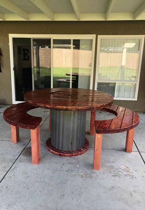 Wood Spool Tables, Cable Spool Tables, Wooden Spool Tables, Wooden Cable Spools, Wooden Spool Projects, Spool Furniture, Spool Tables, Wood Spool, Wooden Spool