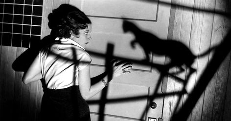 It’s low on gore but high on disturbance, one of the ultimate horror films ever made. Vintage Horror, Oviedo, German Expressionism Film, Film Noir Photography, Noir Movie, Black And White Movie, German Expressionism, The Black Cat, Halloween Movie