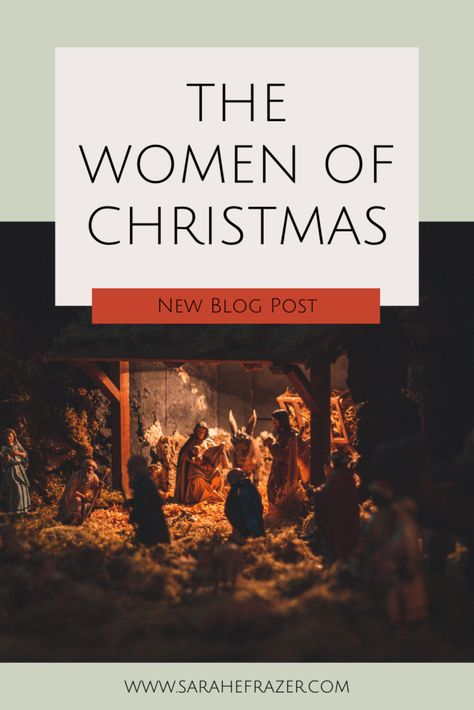 What women in the Bible have a prominent place in Scripture regarding the birth of Jesus? Use this encouraging devotional for women to help you remember God's goodness as you reflect on Jesus' birth for all mankind. || Sarah E. Frazer December Devotional Plan, Silent Christmas Lesson Young Women, Young Women’s Christmas Lesson, Lds Christmas Lessons For Relief Society, Relief Society Christmas Lesson, Christmas Sermon Ideas, Christmas Devotional For Teens, Christmas Devotion For Ladies, Ladies Christmas Devotional