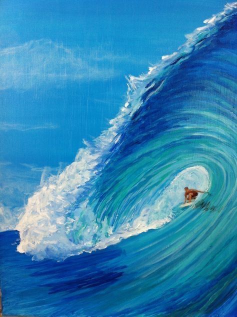 Art Vampire, Surf Painting, Mavericks Surfing, Dengeki Daisy, Salt Water Fishing, Samurai Tattoo, Vampire Knight, Original Art Painting, Wave Art