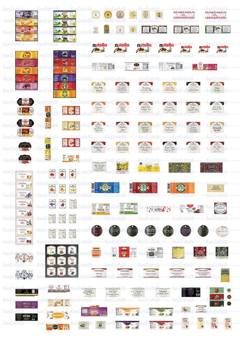 170 Printable miniature canned food and sauces for Miniature Dollhouse 1:12 scale | Miniature Food | Miniature Grocery Store | Digital File от KamiCraftsUA на Etsy Miniature Kitchen Printables, Dollhouse Printables 1:12, Dollhouse 1:12, Free Dollhouse Printables 1:12, 1 12 Scale Miniatures Printables Free, Miniature Printables Food, Free Miniature Printables 1:12, Miniature Printables Templates, 1 12 Scale Miniatures Diy