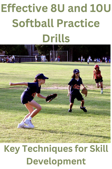 In our experience, the key to effective practice drills for 8U and 10U players. Well it is to strike a balance between skill development and fun. 8u Softball Hitting Drills, Youth Softball Practice Plans, Base Running Drills Softball, Basic Softball Drills, Softball Practice Drills 12u, Softball Practice Drills Coaching, 8u Softball Practice Drills, Fun Softball Practice Ideas, Coach Pitch Softball Drills