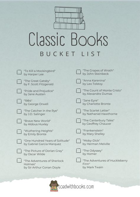 Classic books have inspired countless readers and continue to captivate and entertain. They offer a glimpse into different eras and cultures, and provide insights into the human experience that are still relevant today. Iconic Books To Read, Classic Literature To Read, Novel Recommendations Book Lists, Literature Books For Beginners, Literary Classics Book Lists, Classic Literature Book Recommendations, Classic Literature Checklist, Books For Starters, Must Read Books Of All Time Classic