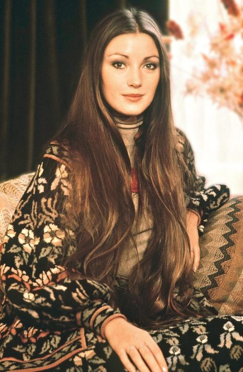 Bond Girl, Jane Seymour, Long Hair, A Woman, Hair, Black