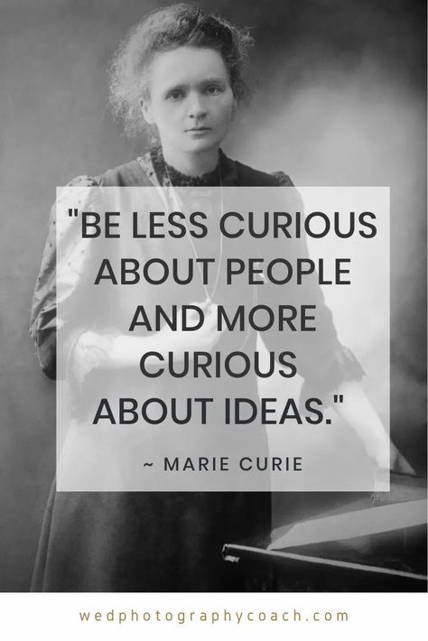 Curious Aesthetic, Scientist Quote, About Ideas, Science Quotes, Genius Quotes, Philosophical Quotes, Pinterest Management, Marie Curie, About People