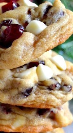 The BEST Soft & Chewy Cranberry White Chocolate Chip Cookies Cookies With Cranberries, Cranberry White Chocolate Chip Cookies, Cranberry Cookies Recipes, Weekend Baking, Cranberry White Chocolate, White Chocolate Cranberry Cookies, White Chocolate Chip, White Chocolate Chip Cookies, Cranberry Cookies