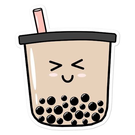 Kartun Boba, Backgrounds Tumblr Pastel, Boba Stickers, Boba Sticker, Wallpaper Cantik Iphone, Avenger Birthday Party, Cute Laptop Stickers, Avengers Birthday, Cute Food Drawings