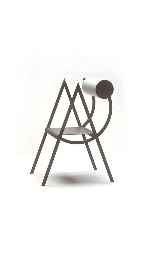 This aluminium and steel chair, 'Marc 1', was designed and made in Sydney by Marc Newson in 1985. Internationally successful Australian designer Marc Newson studied jewellery and sculpture before turning to furniture design in 1985. Described by him as 'jewellery for the bottom', the 'Marc 1' reflects his early concern for creating post-modern designs that blur the boundaries of furniture and sculpture. Marc Newson, Work In Japan, Steel Chair, Post Modern, Polyurethane Foam, Australian Design, Postmodernism, Sydney Australia, Sculptor