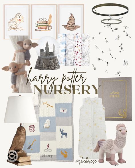 magical harry potter baby finds for a gender neutral nursery ✨ Harry Potter Nursery Neutral, Gender Neutral Nursery Harry Potter, Cute Nursery Themes Gender Neutral, Harry Potter Baby Nursery Boy, Harry Potter Baby Nursery Themed Rooms, Nursery Harry Potter Theme, Baby Harry Potter Nursery, Magic Theme Nursery, Magic Themed Nursery