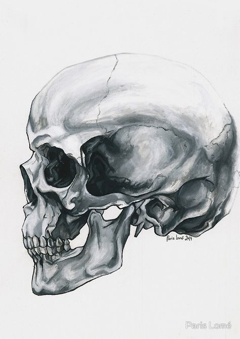 Behind the Face @paris.does.art Paris Lomé Acrylic Canvas Painting, Zombie Art, Skulls Drawing, Skull Illustration, Skull Painting, Stuck In The Middle, Skull Drawing, Mug Art, A Level Art