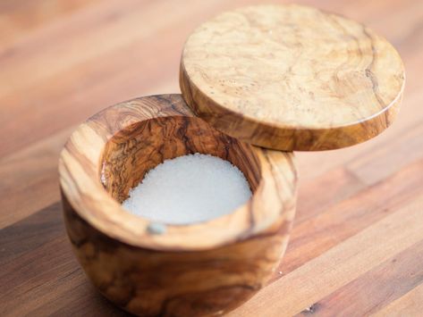 Easy and immediate access to salt is one of the keys to a good kitchen setup. Your best bet: a salt pig or other dedicated large salt cellar. Maybe even more than one. Here's why. Wood Salt Cellar, Kitchen Setup, Best Kitchen Tools, Kitchen Set Up, Shake Shake, Salt Pig, Pinch Bowls, Kitchen Gear, Salt Cellars