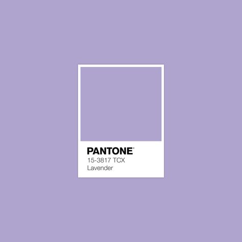 #Pantone Lavender  #luxurydotcom Pantone Swatches, Pantone Palette, Pantone Colour Palettes, Color Inspo, Colour Board, Color Swatch, Purple Aesthetic, Color Therapy, Colour Schemes